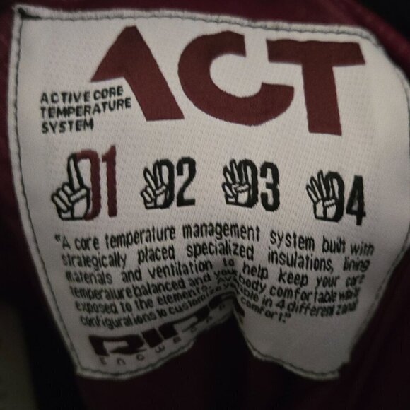 Ride Leschi Slim Fit Snowboard Shell Pants Toasted White Size M - Picture 10 of 12